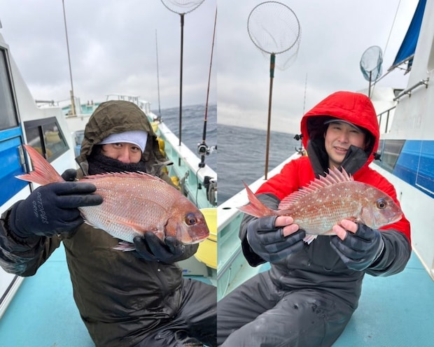 【釣果速報】神奈川県伝五郎丸で1.2kgの良型マダイをゲット!ヒット多数な今がチャンス!