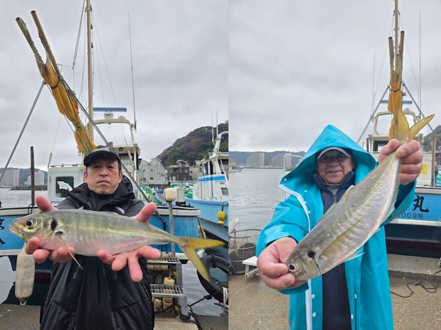 【釣果速報】神奈川県房丸で大型アジ爆裂ヒットで皆様ニッコリ！船釣りデビューするならココに決まり！