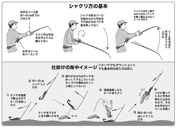 釣り方の図