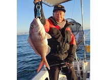 【釣果速報】大阪府RAKU MARU（楽丸）でマダイ全員安打達成！仲間とわいわい釣りを楽しみたいならRAKU MARUに決まり！