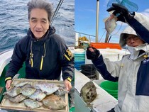 【釣果速報】神奈川県あまさけや丸でカワハギ好調！ウマヅラハギ・イシダイもGETで今後の釣行にも期待高まる！