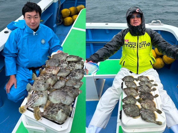【釣果速報】神奈川県大松丸でカワハギ一日好調！20匹前後の好釣果を出す釣り客多数！あなたも記録更新を狙ってみませんか？