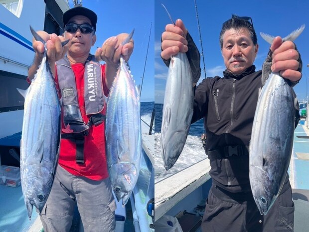【釣果速報】茨城県幸栄丸でカツオ好調!美味しい2kgサイズで思わずにんまり!今後も期待大!