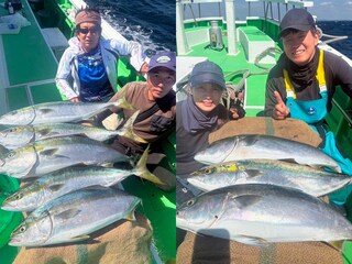 【釣果速報】神奈川県あまさけや丸で3.00～4.30kgの良型ワラサゲット！ゲストのマダイも見事！旬のシーズンを絶対に逃すな！