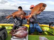【釣果速報】3.35kgのド迫力マダイ出た！自己最高記録の大鯛を狙うなら神奈川県鴨下丸kawanaに乗船しよう！