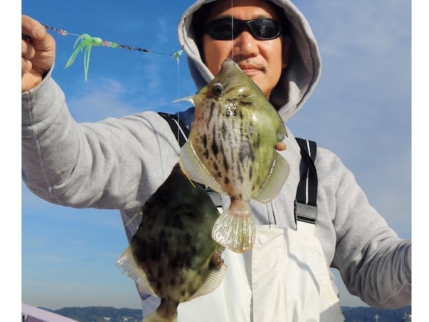 遅れ気味で本番はこれから!良型のカワハギを楽しもう