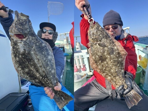 【釣果速報】千葉県長福丸でタイ&ヒラメGET！ヒラメ最大4.90kg！このチャンスを絶対逃すな！