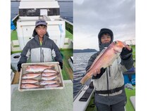 【釣果速報】神奈川県庄治郎丸で46cmのデカアマGET！シロアマダイやミシマオコゼなどの高級魚も勢ぞろいで船上のテンションはMAX！