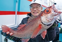 犬吠埼沖のアカムツ好スタート　クロムツ交じりで土産十分！！