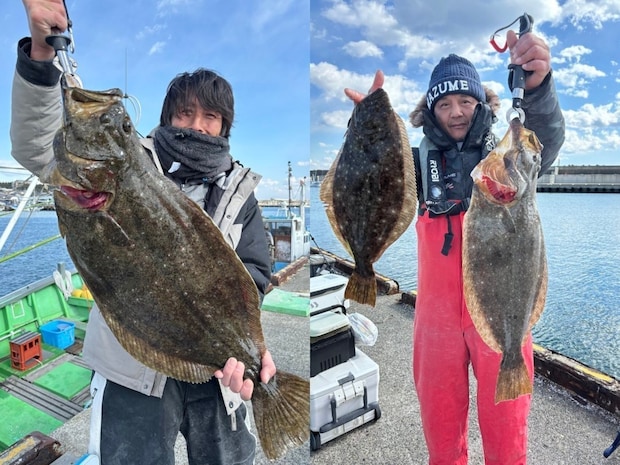 【釣果速報】ヒラメフィーバー!最大4.50kg、3kg代も続々キャッチ!さあ、あなたも茨城県健清丸で大物を味わおう!