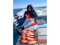 【釣果速報】神奈川県愛正丸で40cm超えの巨大キンメゲット！あなたも真っ赤な海の宝石を捕まえに行きませんか？