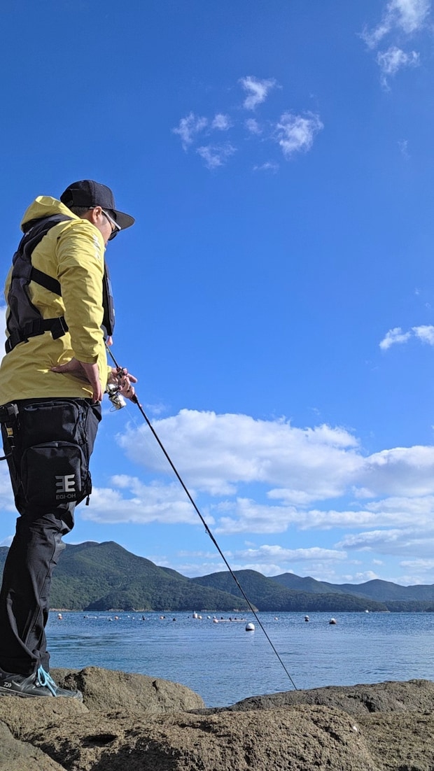 深場を攻める冬のデイエギング