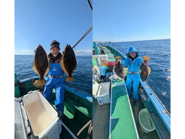 【釣果速報】神奈川県ゆうせい丸でデカヒラメがあがる！あなたも冬の宝探しに出かけませんか？