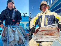【釣果速報】ノンストップでヤリイカがヒットし、全員ゲット達成！茨城県清栄丸ででクーラーボックスを人気ターゲットでいっぱいにしよう！