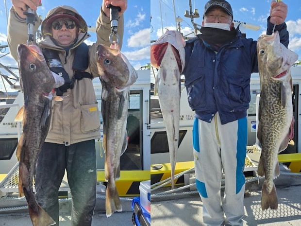 【釣果速報】福島県つりエサ豊漁の船上にタラがこんもり！初心者アングラーさんもお土産ばっちりゲット！記録狙うなら今！