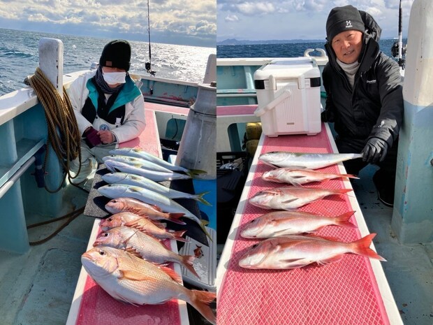 【釣果速報】神奈川県正海丸で人気のマダイとイナダ好調！好調な今、絶対乗るべき！
