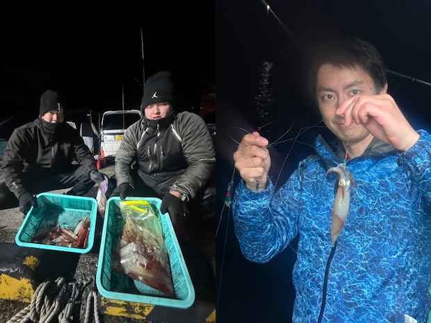 【釣果速報】静岡県伊勝丸でマルイカ一日好調!50匹前後の好釣果を出す釣り客多数!あなたも記録更新を狙ってみませんか?