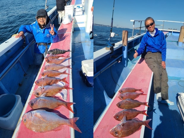 【釣果速報】神奈川県成銀丸でマダイ絶好調！トップ8匹！三連休は迫力のファイトを楽しみませんか？