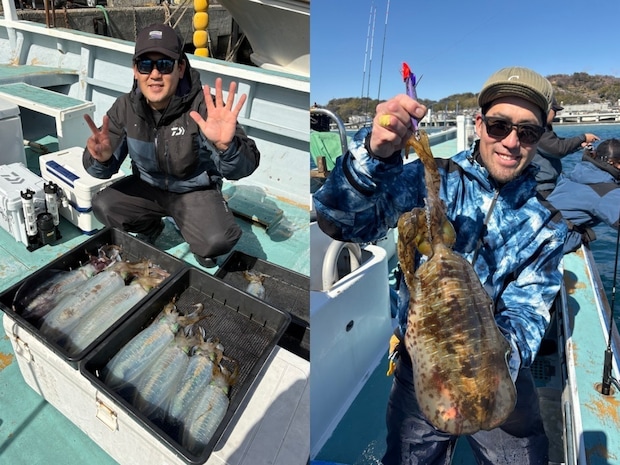 【釣果速報】神奈川県藤八丸でアオリイカをキャッチ！船中10杯！あなたもアオリイカを狙おう！