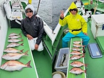 【釣果速報】神奈川県網屋丸でマダイ・イナダ・クロダイ・ハナダイと人気魚種続々ゲット！いろいろな魚との出会いを楽しみたい人は即予約を！