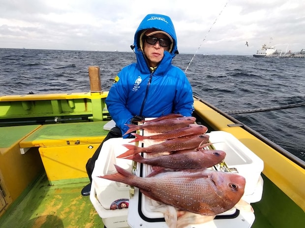 【釣果速報】神奈川県鴨下丸kawanaでマダイ好調！トップ6匹！家族や友達との釣りにもおすすめのターゲットです！