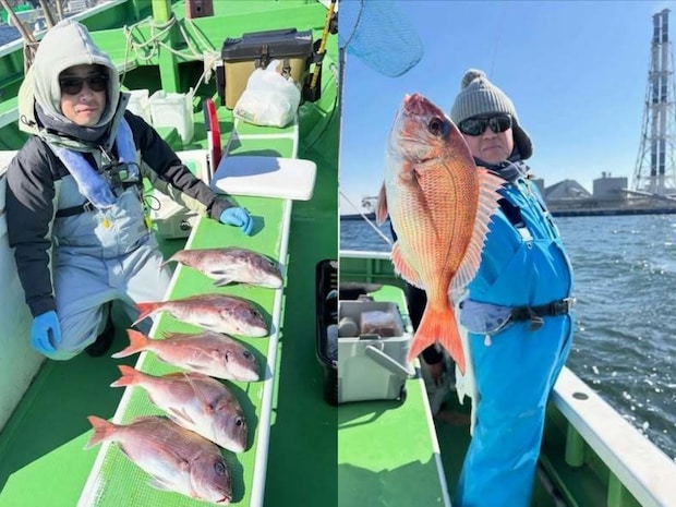 【釣果速報】神奈川県網屋丸でマダイ・ハナダイ好調！ボウズなし！この勢いに今すぐ乗ろう！