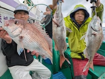 【釣果速報】あきらめないのが大事！茨城県長岡丸で3.14kgマダイGET！まだまだこれから！