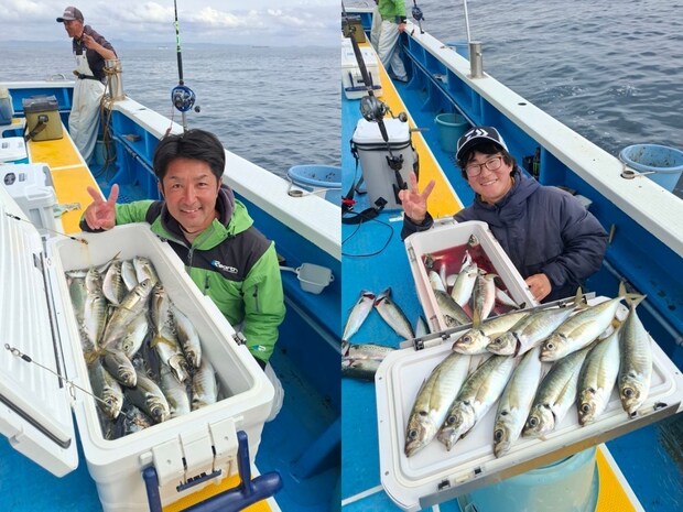 【釣果速報】神奈川県成銀丸でマアジが絶好調！クーラーボックスがパンパンに！今後の釣行も期待大！