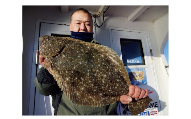浅場へ突っ込む春ビラメ大原沖でチャンス到来！