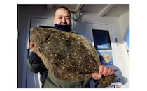 浅場へ突っ込む春ビラメ大原沖でチャンス到来！