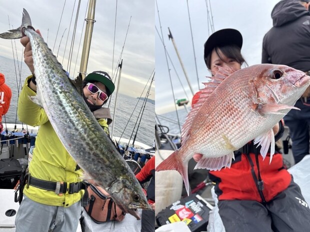 【釣果速報】千葉県Friend☆Shipでマダイゲット！サワラ・タチウオ・トラフグも釣れて好調！この勢いに乗らなきゃ損！