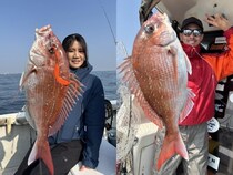 【釣果速報】千葉県Friend☆Shipでマダイ・トラフグ・タチなど海の人気者を次々GET！多種多様な魚と出会いたいなら今すぐ乗船を！