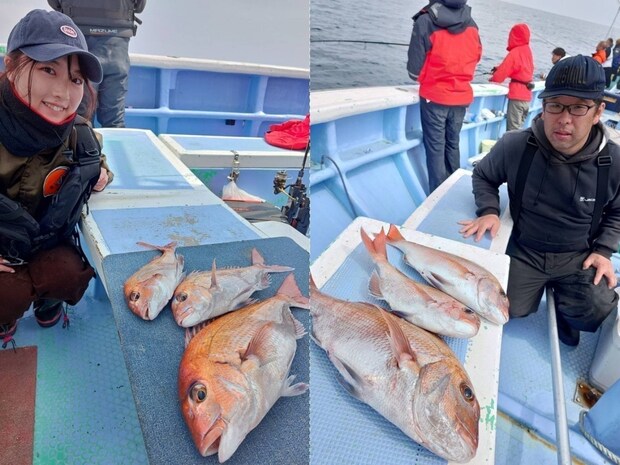 【釣果速報】茨城県幸栄丸でマダイ・カサゴ・フグ・ホウボウと人気魚種続々ゲット！いろいろな魚との出会いを楽しみたい人は即予約を！