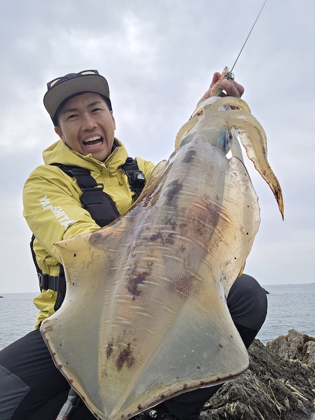 エギング大好きヤマシタスタッフ釣行記！！春エギングIN熊本天草エリア