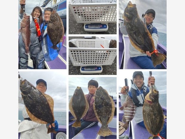 【釣果速報】千葉県春栄丸で最大4.80kgのヒラメキャッチ！マハタもヒットし大満足の釣果！