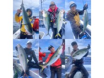 【釣果速報】茨城県不動丸が5.20kgの良型ワラサゲットで好調！ルアー船のダイナミックなファイトを絶対一度は体験して！