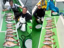【釣果速報】マダイにイナダ、ハナダイ！！神奈川県あまさけや丸で豪華なお土産をゲットしよう！！