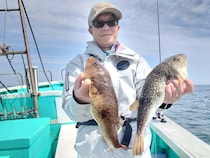 【釣果速報】千葉県利永丸でショウサイフグ全員ゲット達成！良型ヒガンフグ＆アカメフグも登場で大満足の釣果に！乗船するなら今でしょ！