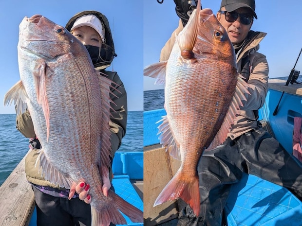【釣果速報】茨城県大春丸で最大4.60kgのマダイを筆頭に大物炸裂！今後も右肩上がりに釣果が上向く見込み！このビッグウェーブ、乗るっきゃない！