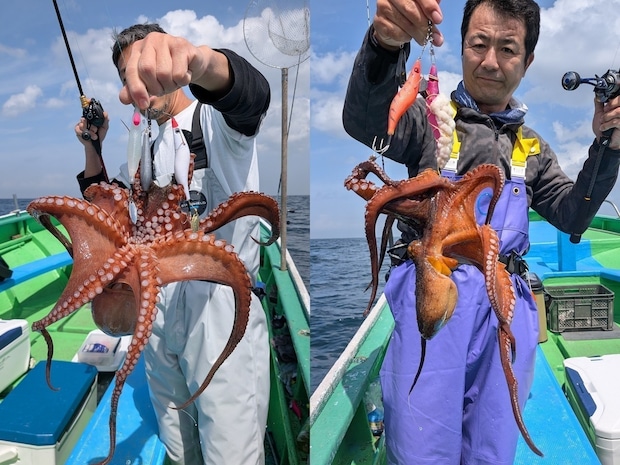 【釣果速報】千葉県フィッシュオン大勝でアジ・マダコ好調！タコ船中16杯！質も量も大満足の釣行を楽しもう！
