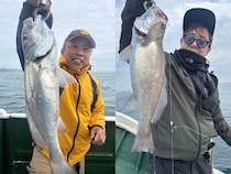 【釣果速報】和歌山県遊漁船 Fish Onでクログチ全員安打！最大50cm！おいしい魚を超新鮮な状態で食べられるのは釣り人の特権です！