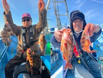 【釣果速報】茨城県幸栄丸カサゴ船は船長厳選のポイントがどこも大当たり！30cmの良型もキャッチ！釣果にこだわる人は乗船一択！