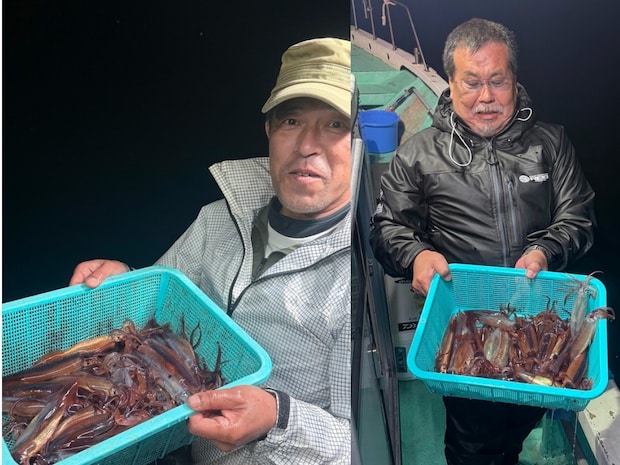 【釣果速報】静岡県伊勝丸でムギイカ釣行が好調！竿頭は40匹ゲット！春の絶品ムギイカを自分の手で釣り上げてみませんか？