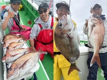 【釣果速報】神奈川県あまさけや丸で3.60kgのマダイをゲット！多彩なゲストも見え釣行は大充実！