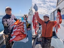 【釣果速報】クロムツ・キンメダイなど豪華魚種揃う！神奈川県太郎丸ならお土産確保間違いなし！