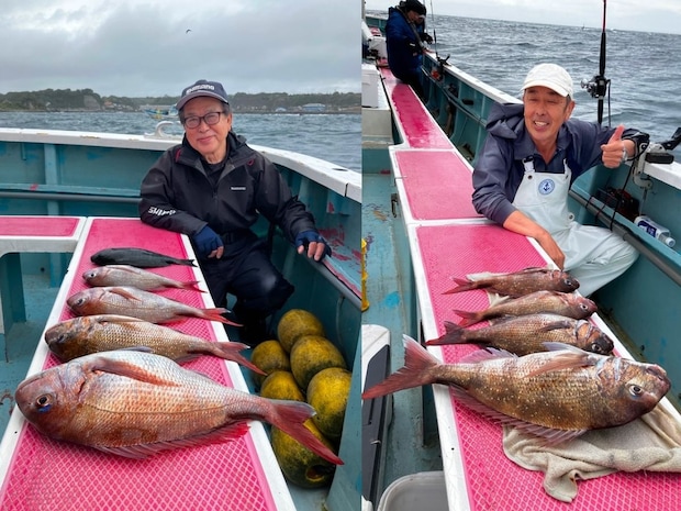 【釣果速報】神奈川県正海丸で良型マダイゲット達成!メジナ&イサキも大漁で大満足の釣果に!乗船するなら今でしょ!