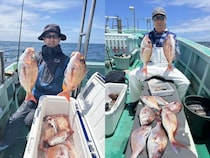 【釣果速報】千葉県長福丸でマダイ絶好調！トップ10匹！今後はますます大鯛の数釣りが楽しめそうな予感です！