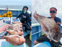 【釣果速報】茨城県幸栄丸で4.50kgのど迫力マダイをキャッチ！！週末は大物マダイを捕まえに行きませんか？