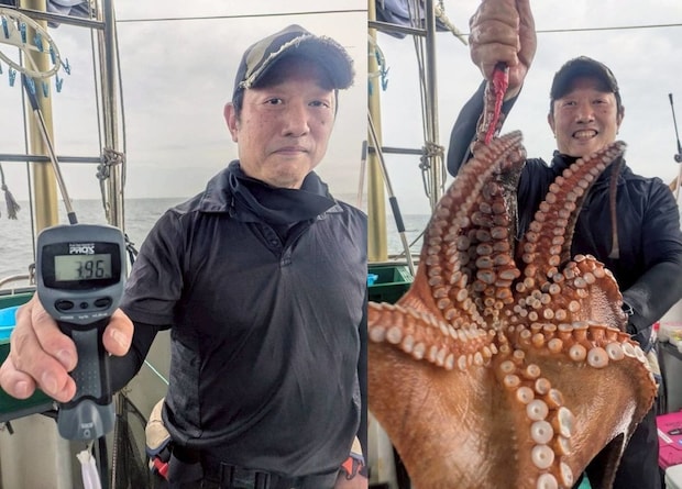 【釣果速報】兵庫県海蓮丸はマダコが連日大漁！今回は100cmの大物キャッチ！この勢いに今すぐ乗ろう！