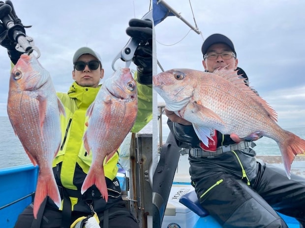 【釣果速報】茨城県ことぶき丸でマダイ・カサゴ・トラフグなどGET！ゲストも多種多様！充実の釣行をお約束します！